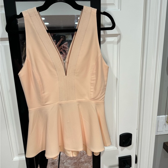 Chelsea 28 small peach pedlum tank top size small - Picture 6 of 8